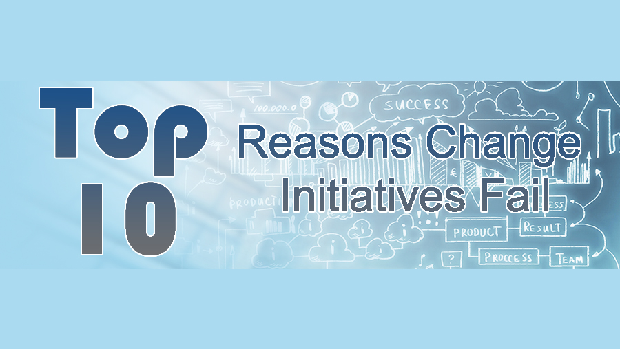 Top Ten Reasons Change Initiatives Fail